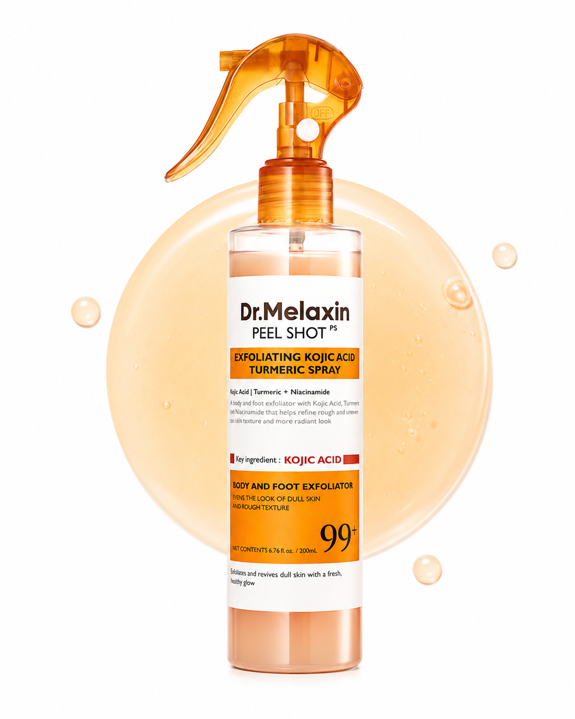 Peel Shot Keratin Care Kojic Acid Turmeric Spray