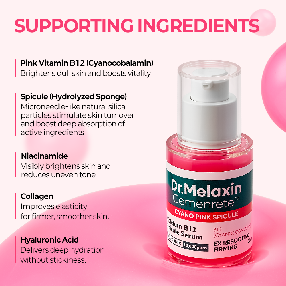 Cemenrete Cyano Pink Spicule Set