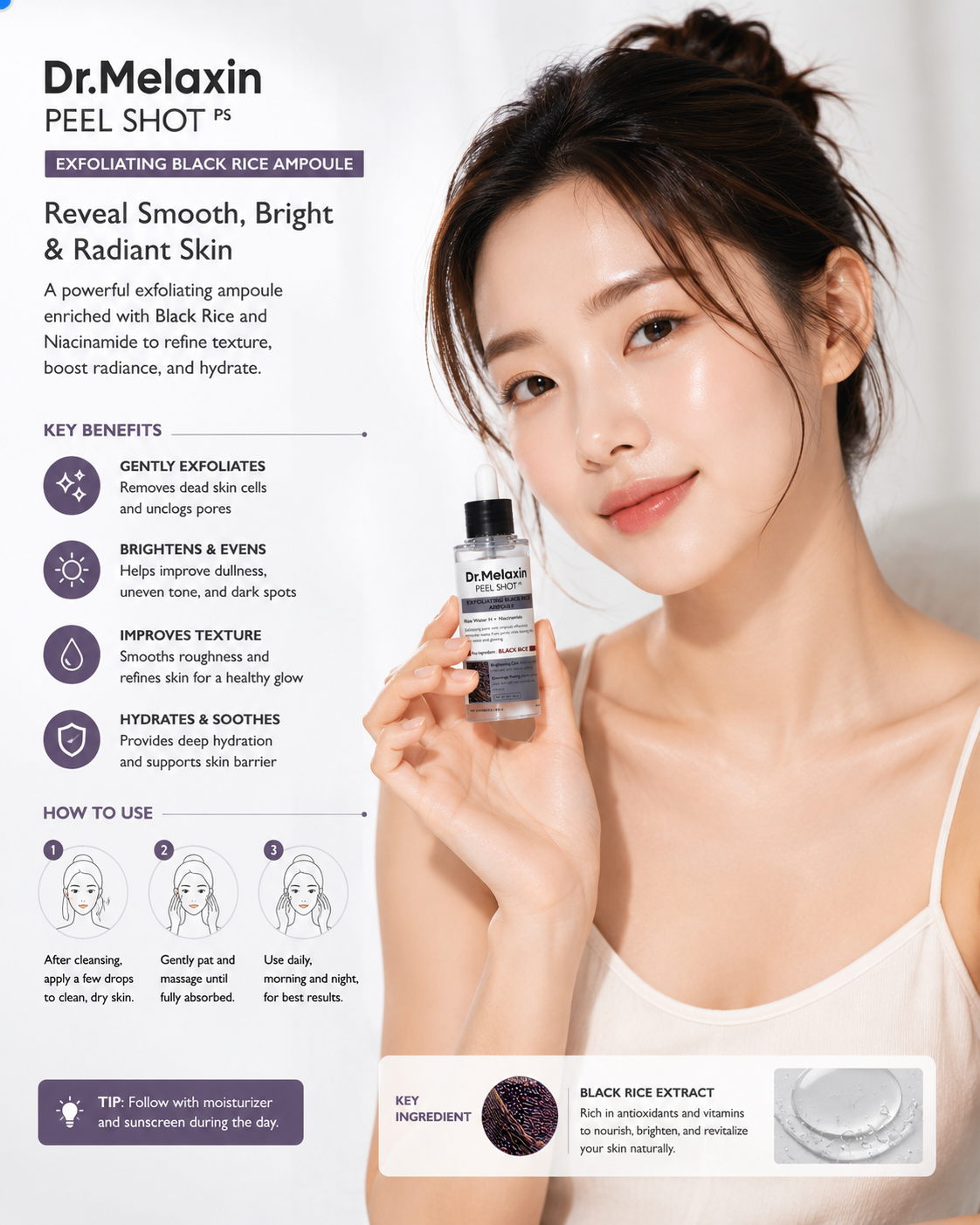 Dr. Melaxin Glow Rice Serum