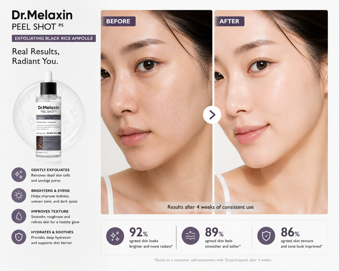 Dr. Melaxin Glow Rice Serum