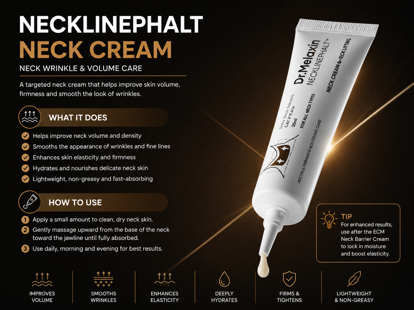 ECM-5 Neck Care Neck Wrinkle Care Kit