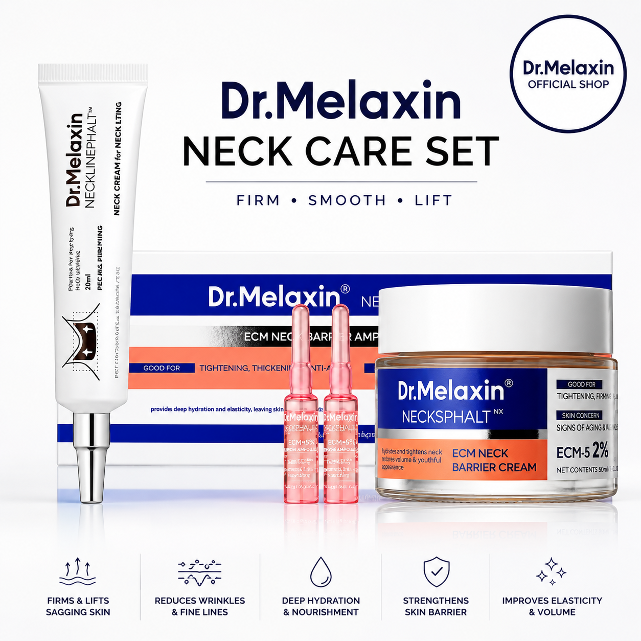 ECM-5 Neck Care Neck Wrinkle Care Kit