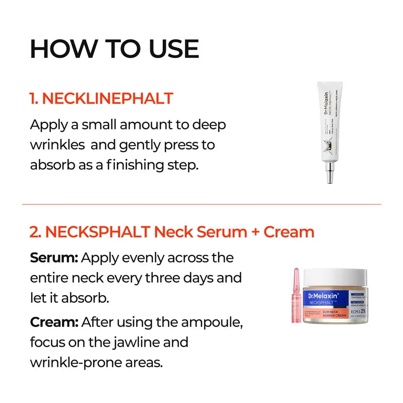 ECM-5 Neck Care Neck Wrinkle Care Kit