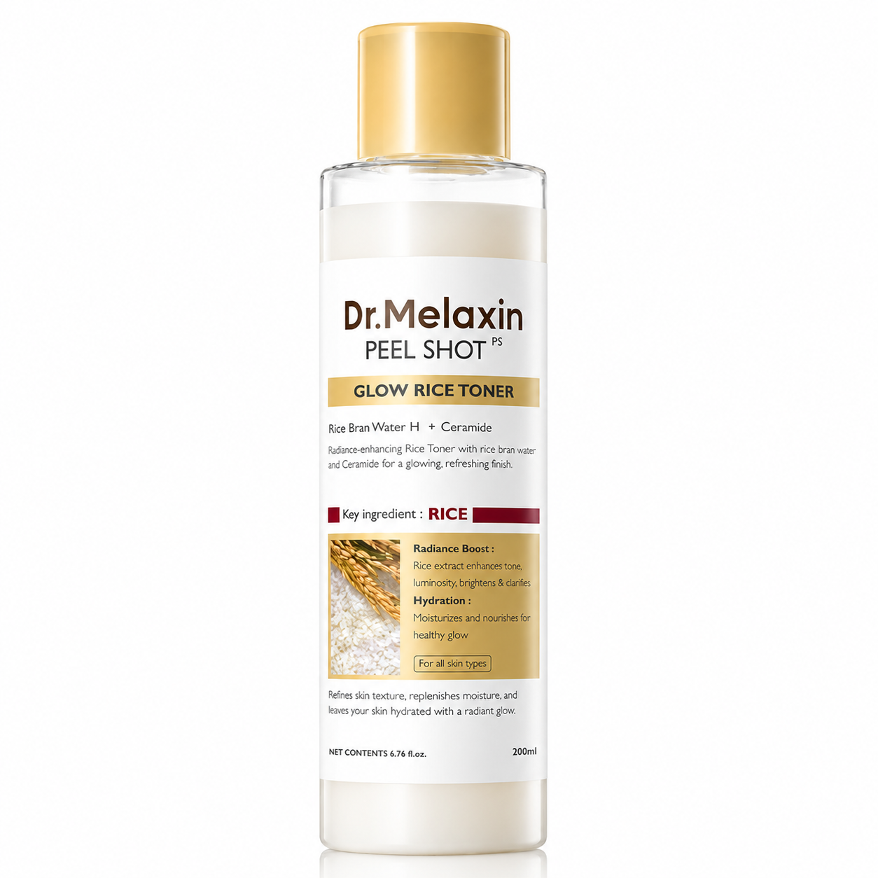 Peel Shot Glow Rice Toner 200 ml